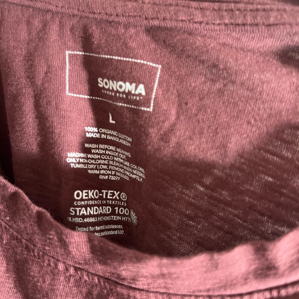 Sonoma Women's Rich Burgundy Tank - Picture 4 of 5